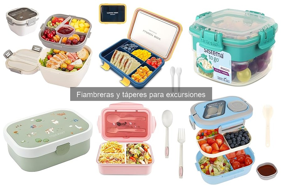 Ofertas y descuentos en fiambreras para excursiones