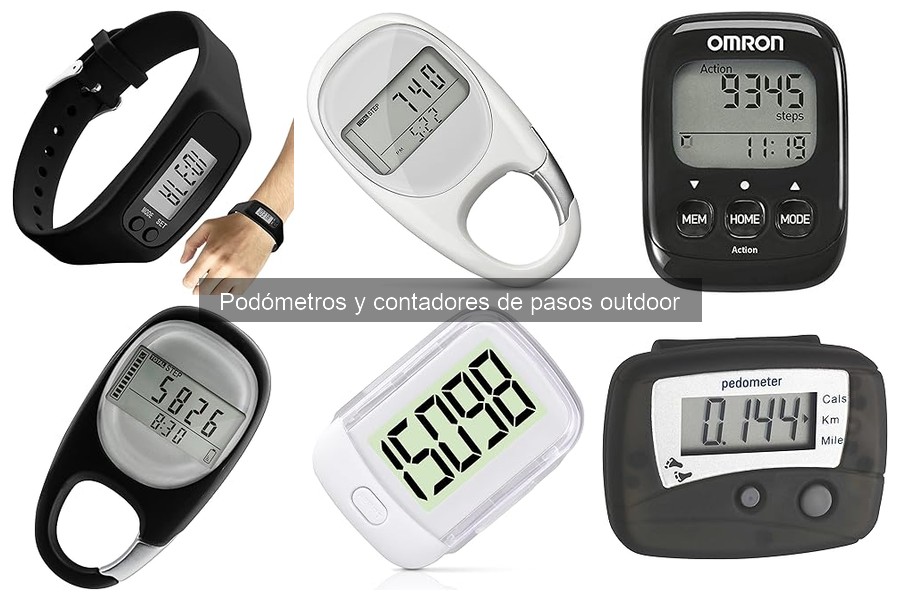 Ofertas y descuentos en podómetros para actividades outdoor