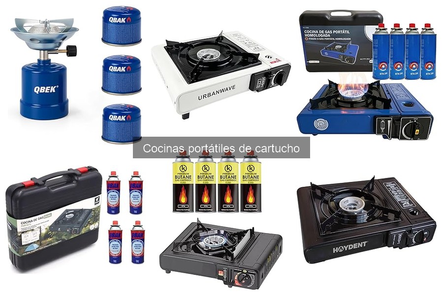 Ofertas y precios en cocinas portátiles de cartucho