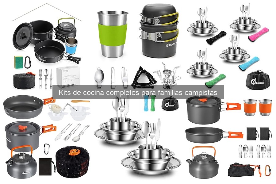 Opiniones de Kits de Cocina para Camping en Familia