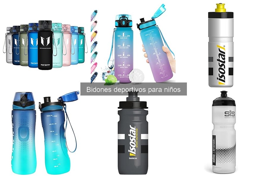 Opiniones de padres sobre bidones deportivos para niños