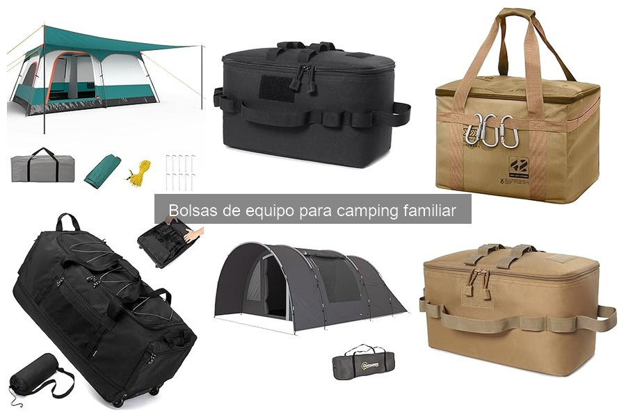 Opiniones sobre bolsas de equipo para camping familiar