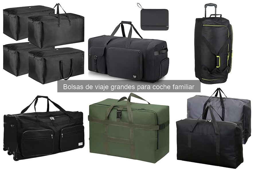 Opiniones sobre bolsas de viaje grandes para coche familiar