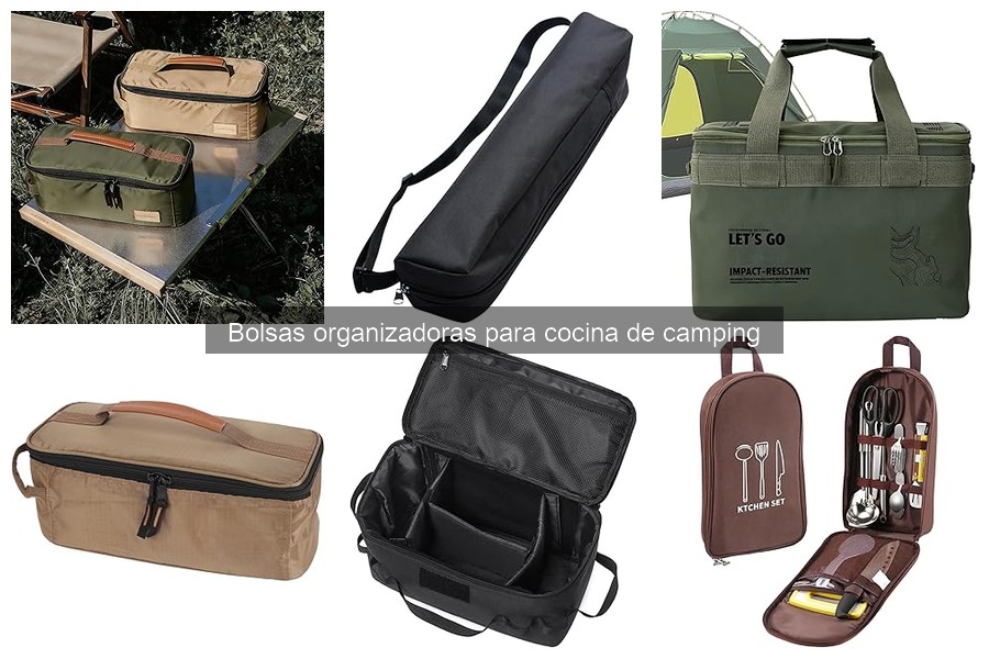 Opiniones sobre bolsas organizadoras para cocina de camping