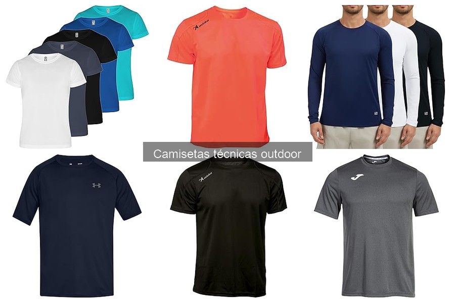Opiniones sobre camisetas técnicas outdoor más populares