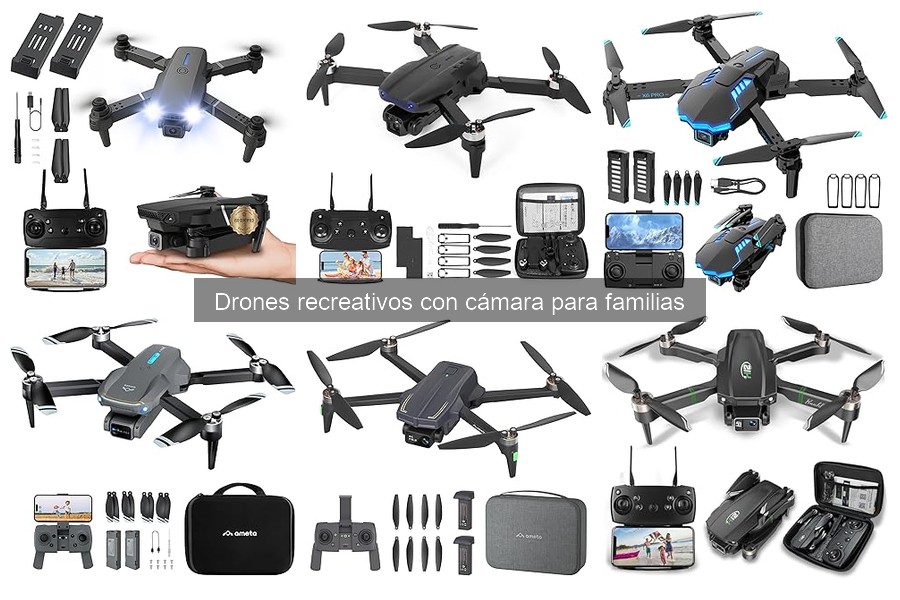 Opiniones sobre Drones Recreativos con Cámara para Familias