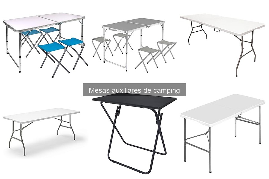 Opiniones sobre las mejores mesas auxiliares de camping