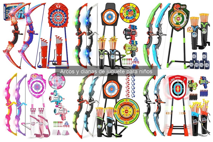 Opiniones sobre los mejores arcos y dianas de juguete