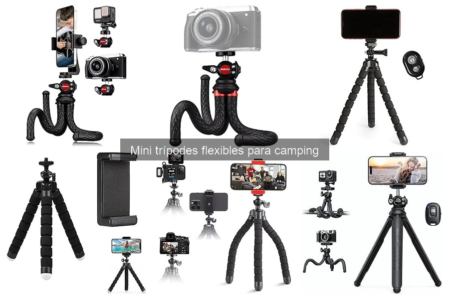 Opiniones sobre mini trípodes flexibles para camping