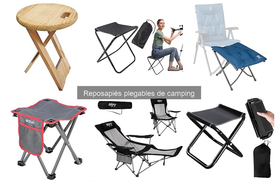 Opiniones sobre reposapiés plegables de camping populares