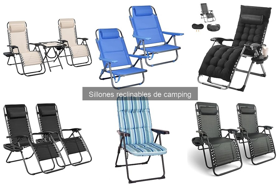 Opiniones sobre sillones reclinables de camping para tu familia