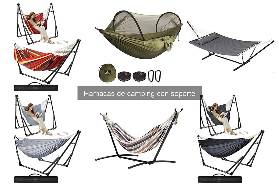 Opiniones y experiencias sobre hamacas de camping con soporte