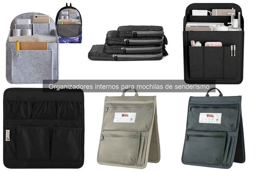 Organizadores internos para campismo familiar: ¡Optimiza tu mochila!