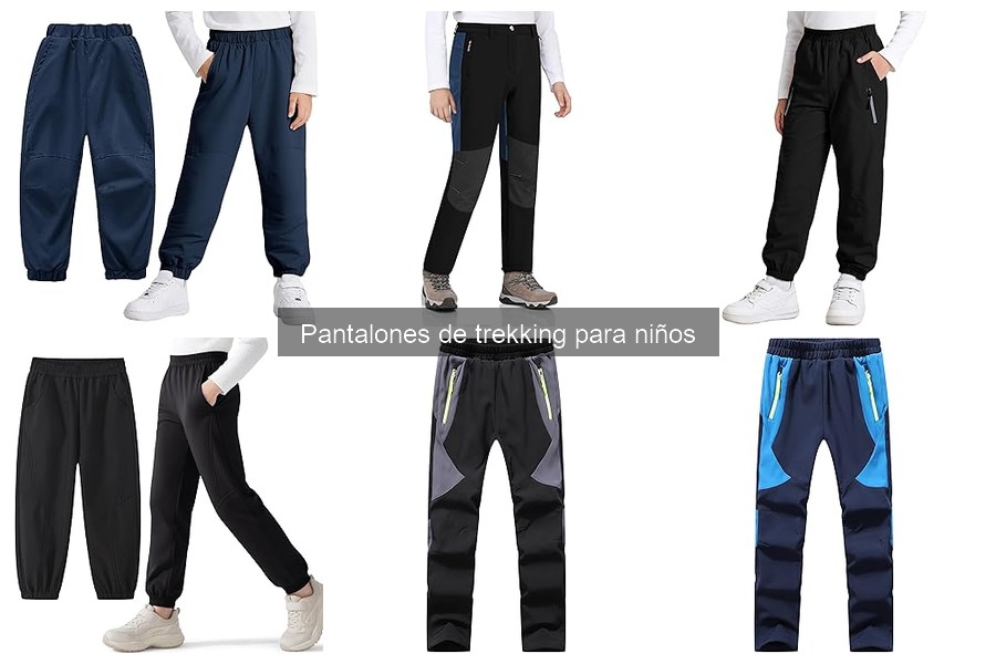 Pantalones de trekking infantiles: fríos vs. cálidos