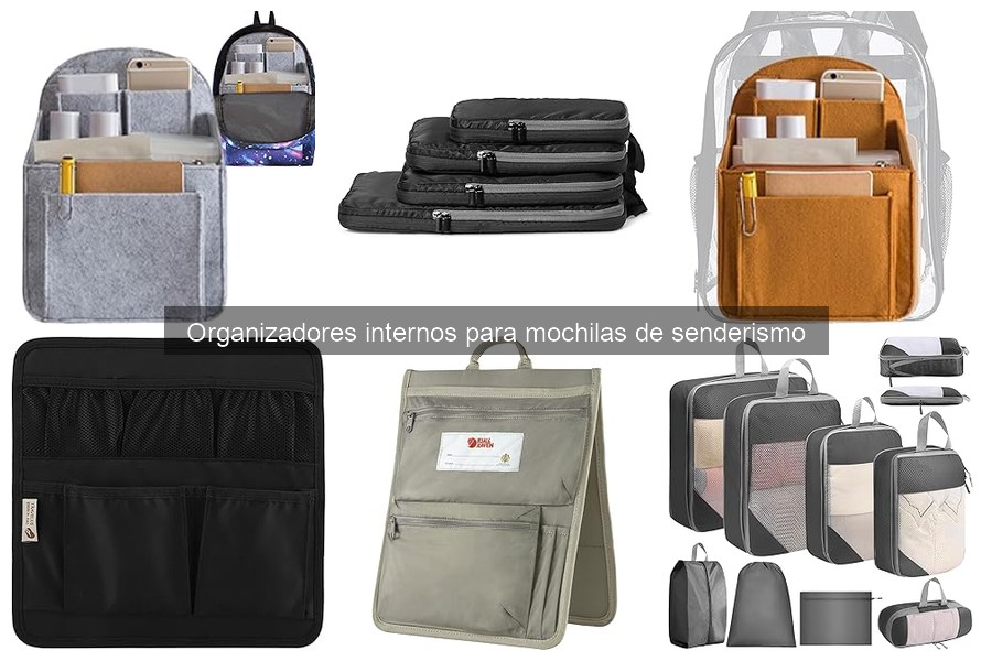 Personaliza tu organizador interno de mochila para senderismo