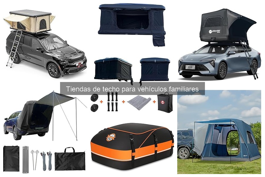 Planifica tu viaje en familia con una tienda de techo