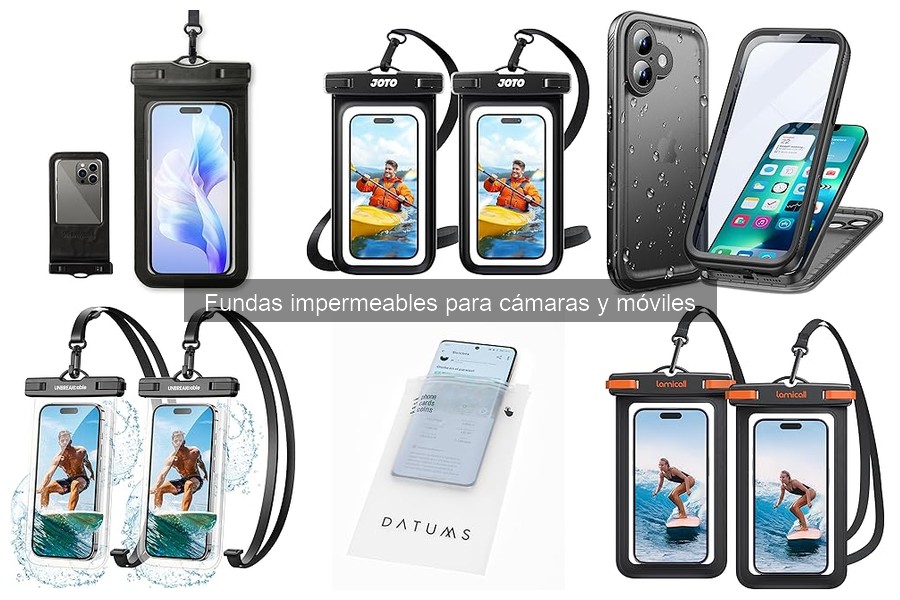 Precio de fundas impermeables para cámaras y móviles