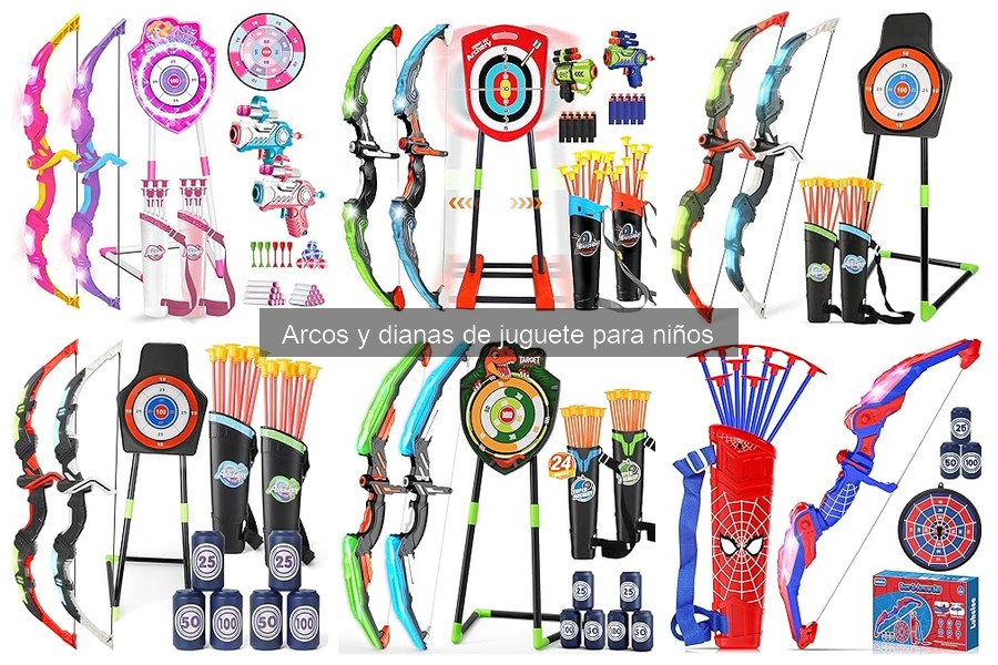 Precios de arcos y dianas de juguete para niños en 2023