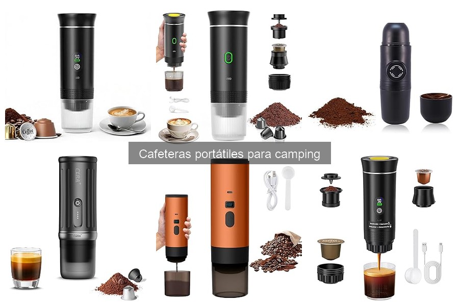 Precios de cafeteras portátiles para camping: Ofertas y opciones