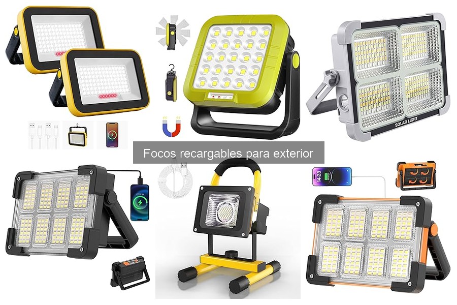 Precios de focos recargables para exterior: Guía actualizada