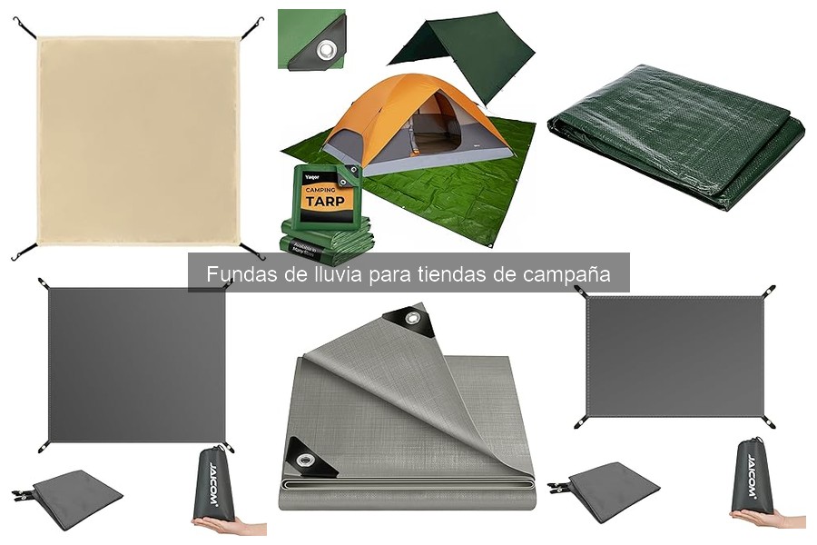 Precios de fundas de lluvia para tiendas de campaña: guía y consejos