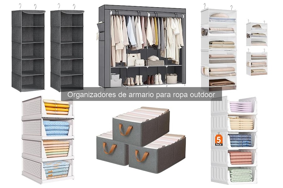 Precios de Organizadores de Armario para Ropa Outdoor en Amazon