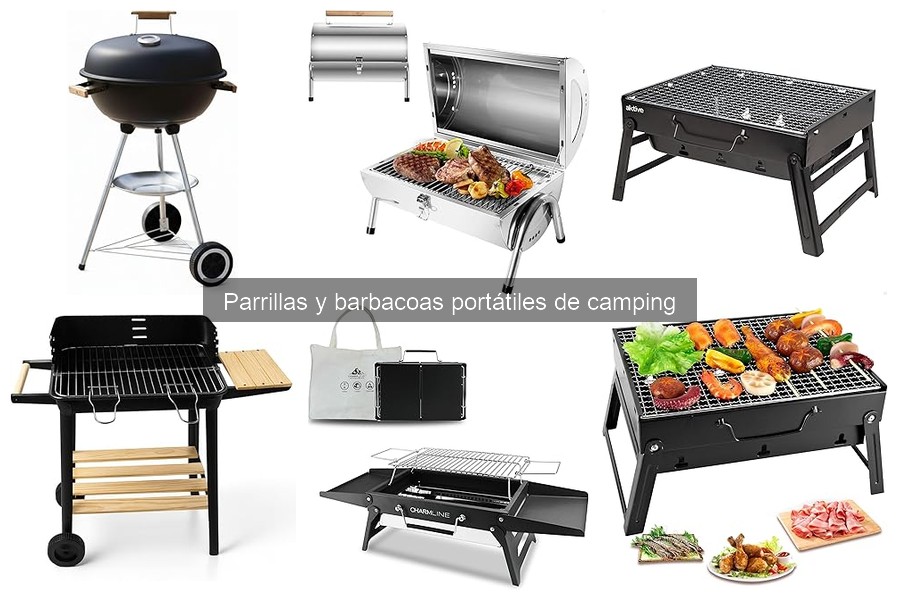 Precios de parrillas portátiles de camping y dónde comprarlas