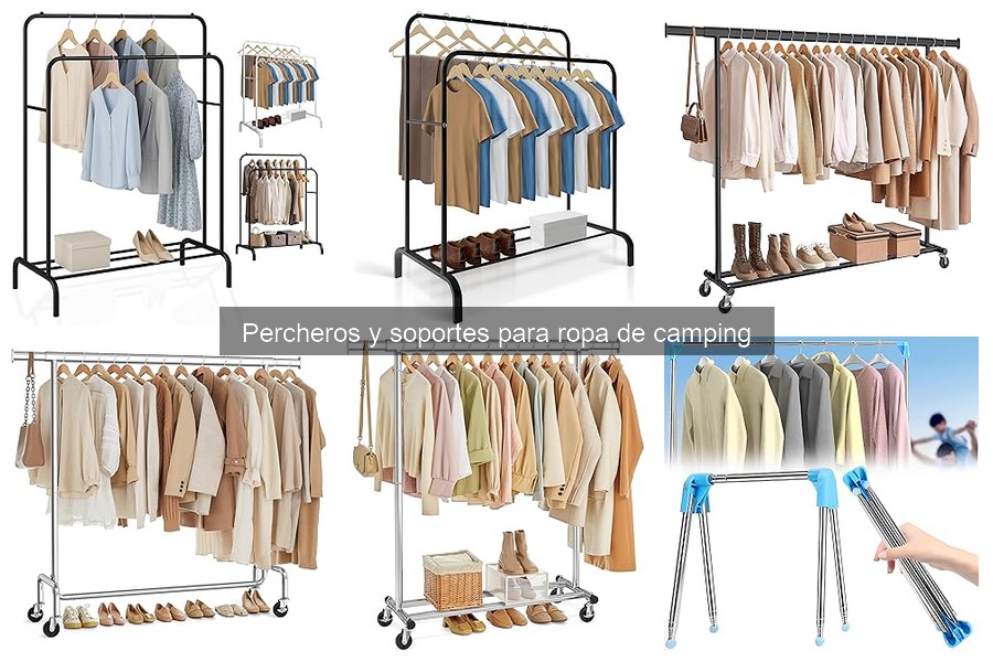 Precios de percheros para camping y dónde comprarlos