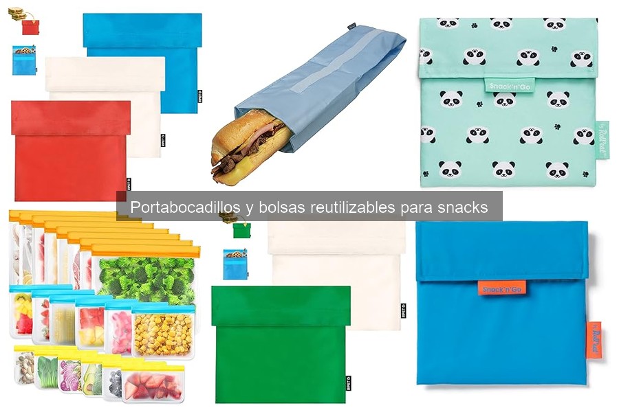Precios de portabocadillos y bolsas reutilizables para snacks