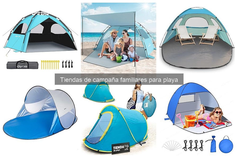 Precios de tiendas de campaña familiares para playa en 2023