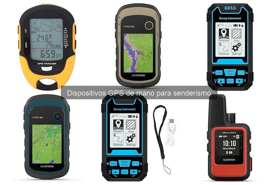 Precios promedio de dispositivos GPS de mano para senderismo