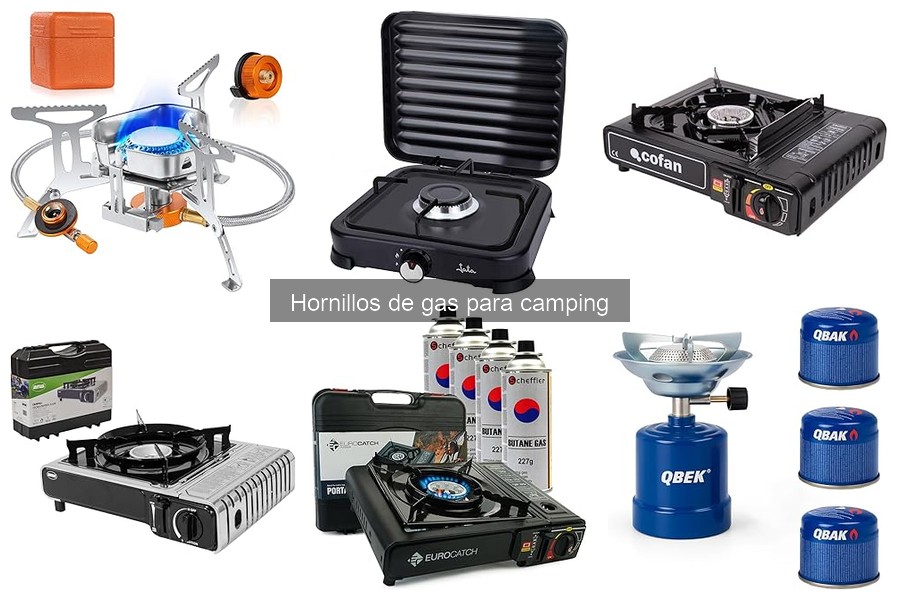 Precios promedio de hornillos de gas para camping