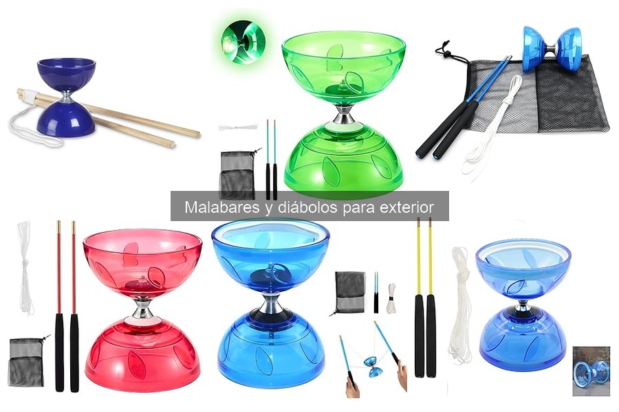 Precios y mejores tiendas para malabares y diábolos de exterior
