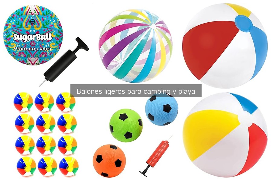Precios y tiendas para balones ligeros de camping y playa