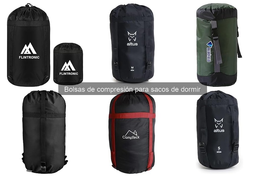 Preguntas frecuentes sobre bolsas de compresión para sacos de dormir