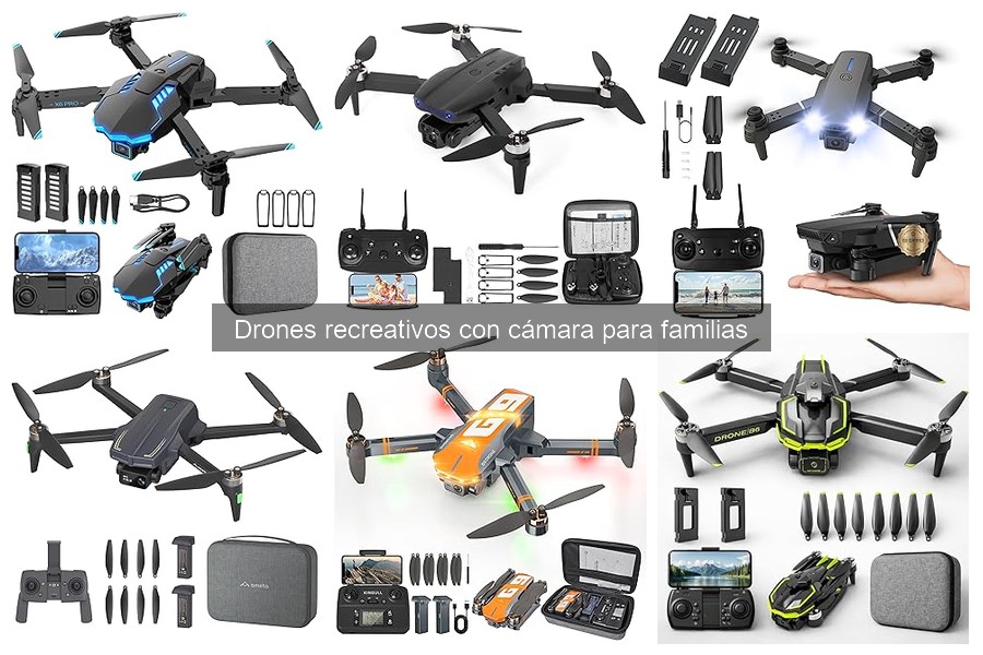 Presupuestos ideales para drones recreativos familiares