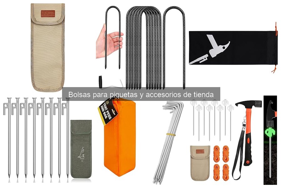 Problemas comunes al usar bolsas para piquetas de tienda