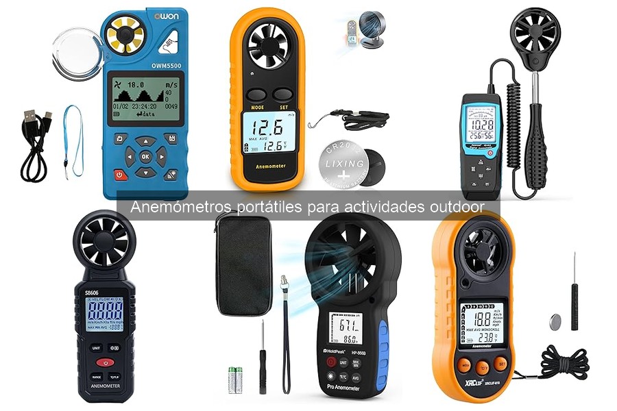 Problemas comunes al usar un anemómetro portátil y soluciones
