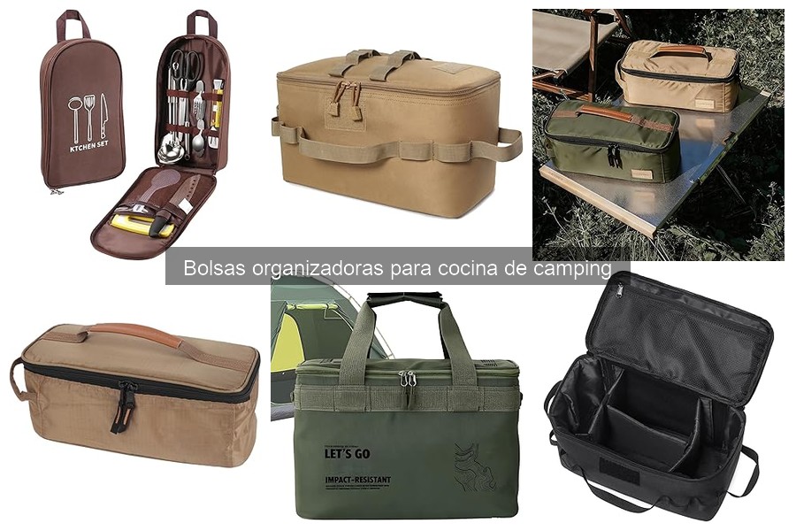 Problemas comunes con bolsas organizadoras en camping
