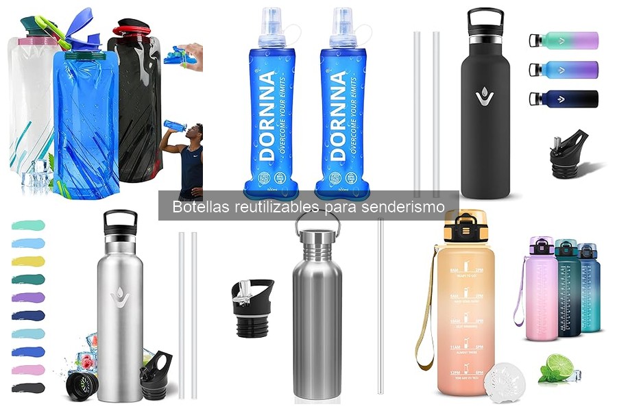 ** Problemas comunes con botellas reutilizables para senderismo