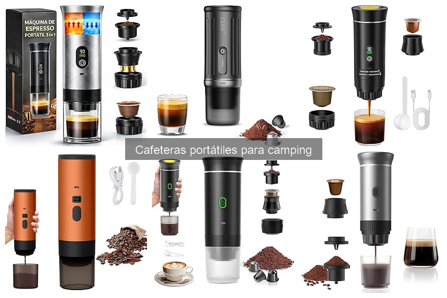 ** Problemas comunes con cafeteras portátiles para camping