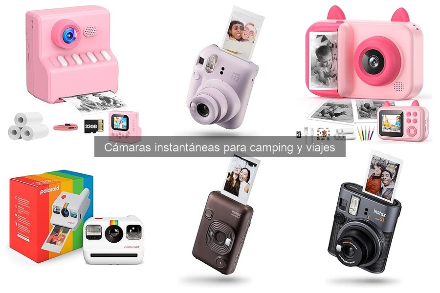 ** Problemas comunes con cámaras instantáneas en camping