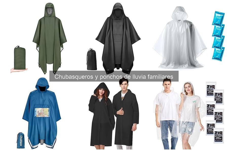 Problemas comunes con chubasqueros y ponchos de lluvia