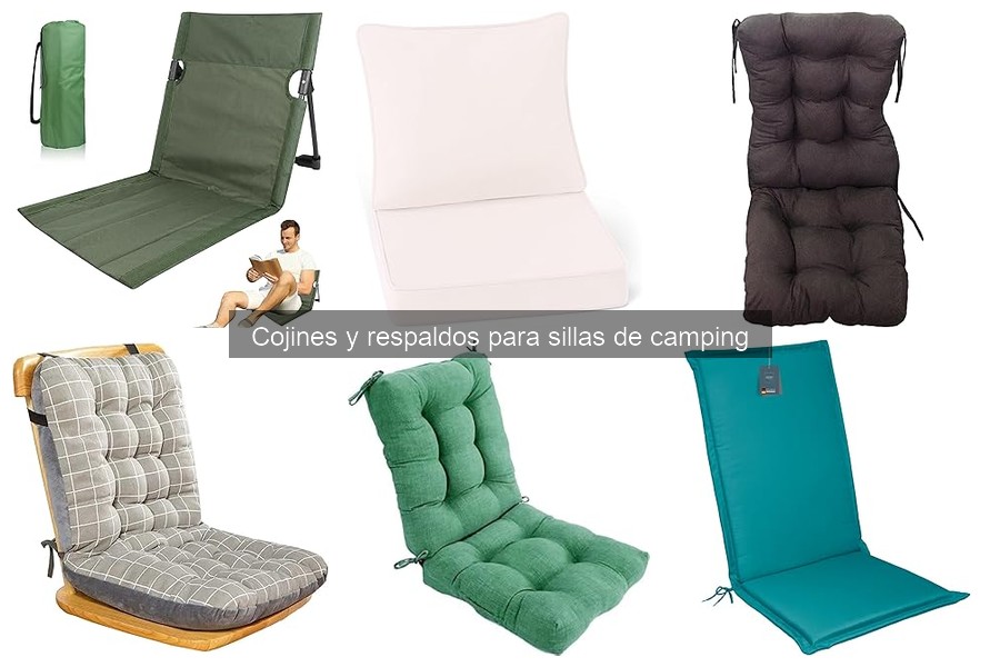Problemas comunes con cojines de sillas de camping y sus soluciones