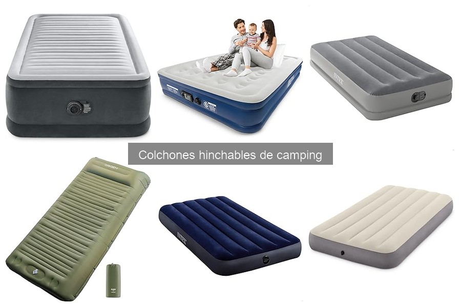 Problemas comunes con colchones hinchables de camping