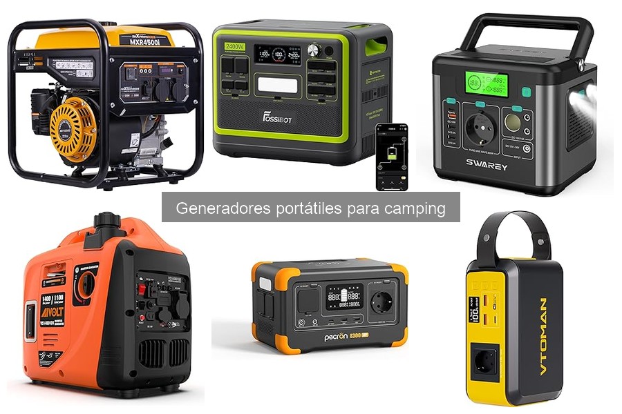 Problemas comunes con generadores portátiles para camping