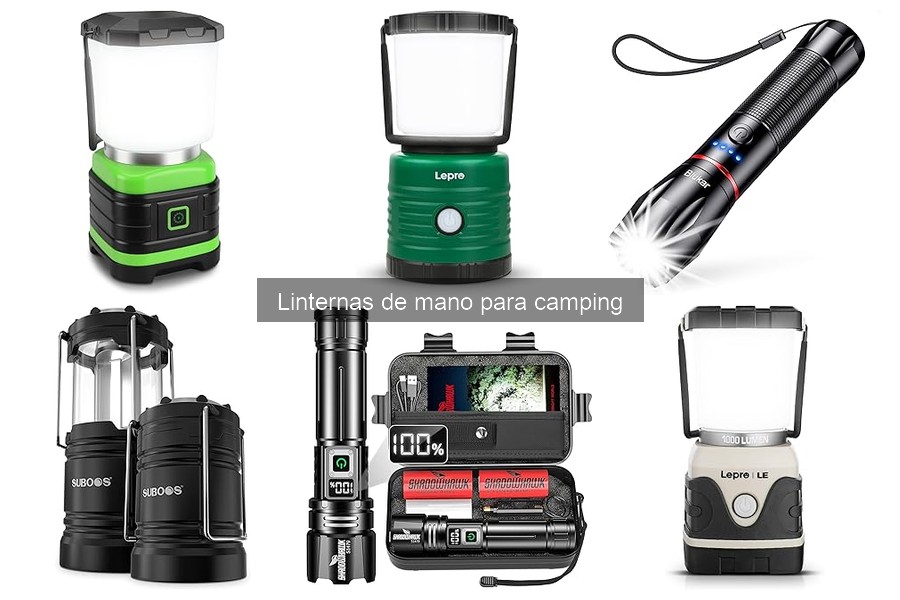 ** Problemas comunes con linternas de mano para camping y sus soluciones