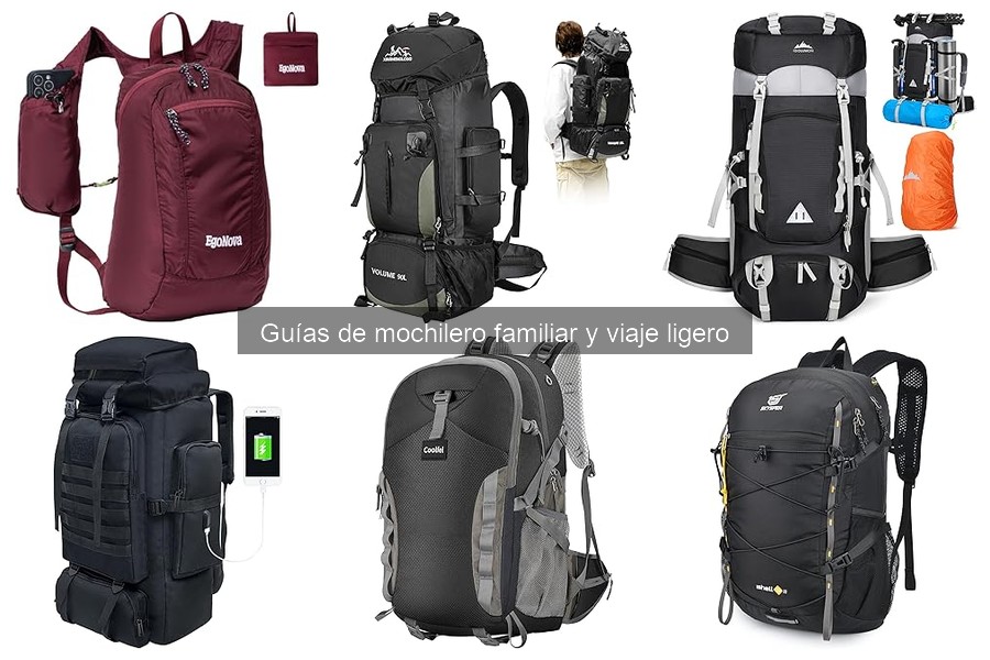 Problemas comunes con mochilas al hacer senderismo en familia