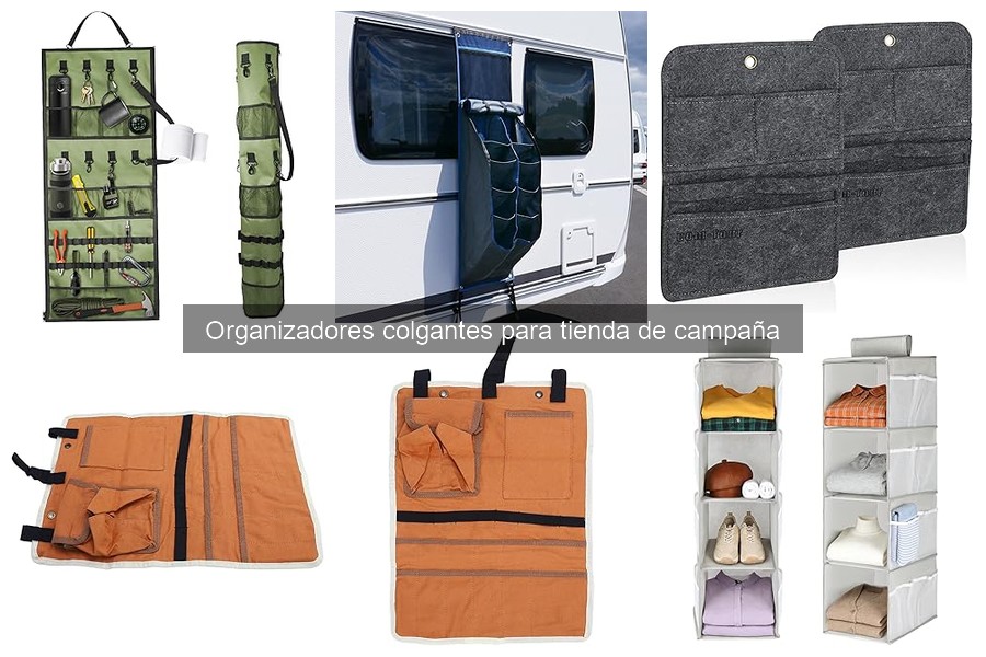 ** Problemas Comunes con Organizadores Colgantes en Camping