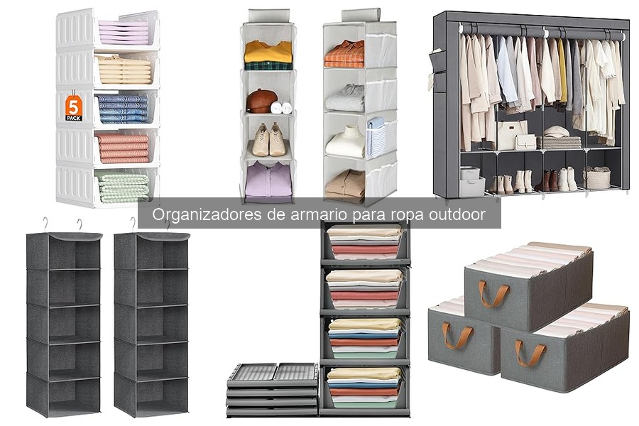 Problemas comunes con organizadores de armario outdoor